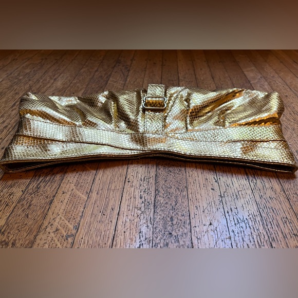 Antoinette Lee Vita Clutch Gold - Picture 4 of 8
